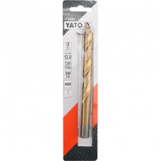 YATO Burghiu pentru metal HSS-TiN, diametru 12.0 m..